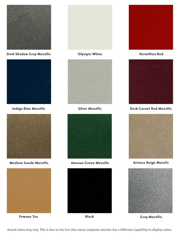 PPG Color Chart No Title Neckover Trailers